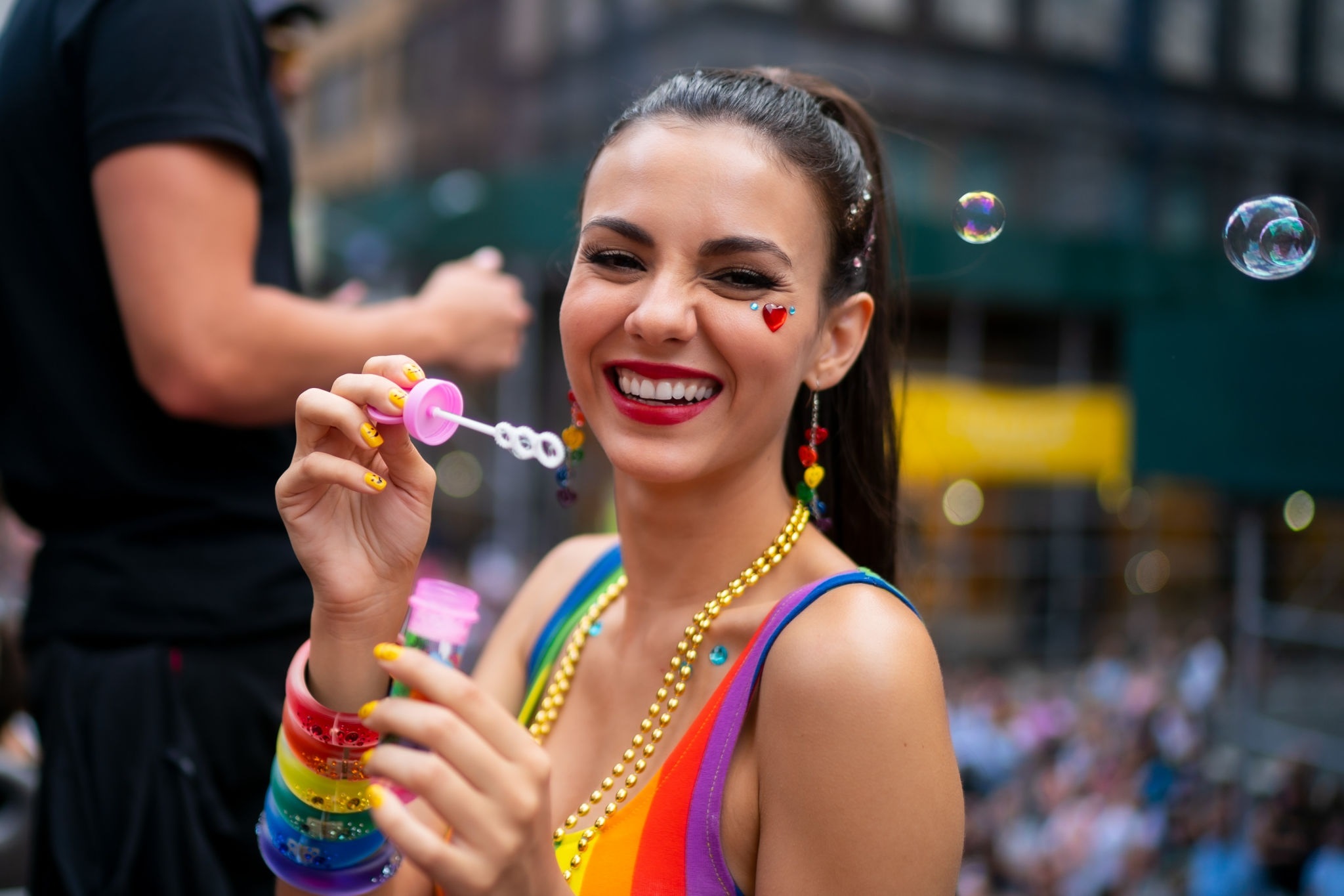 Victoria Justice In World Pride March In NYC Set 2