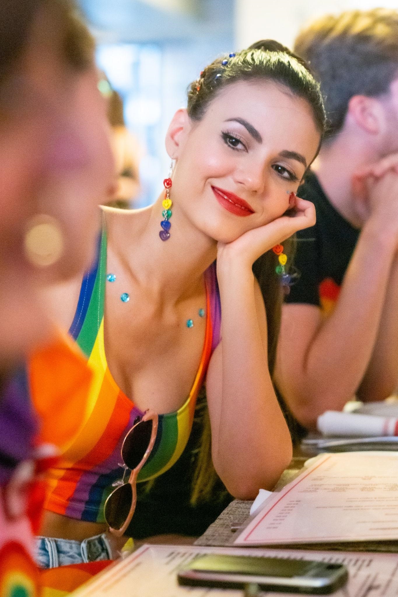 Victoria Justice In World Pride March In NYC Set 2