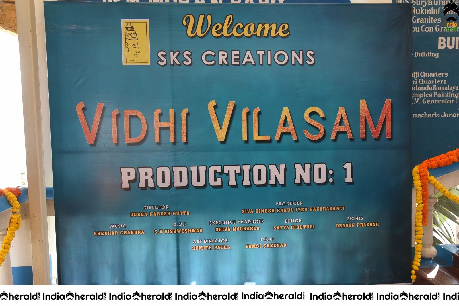 Vidhi Vilasam Movie Opening Stills Set 1