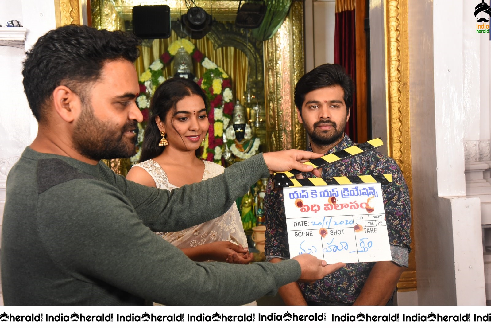 Vidhi Vilasam Movie Opening Stills Set 2