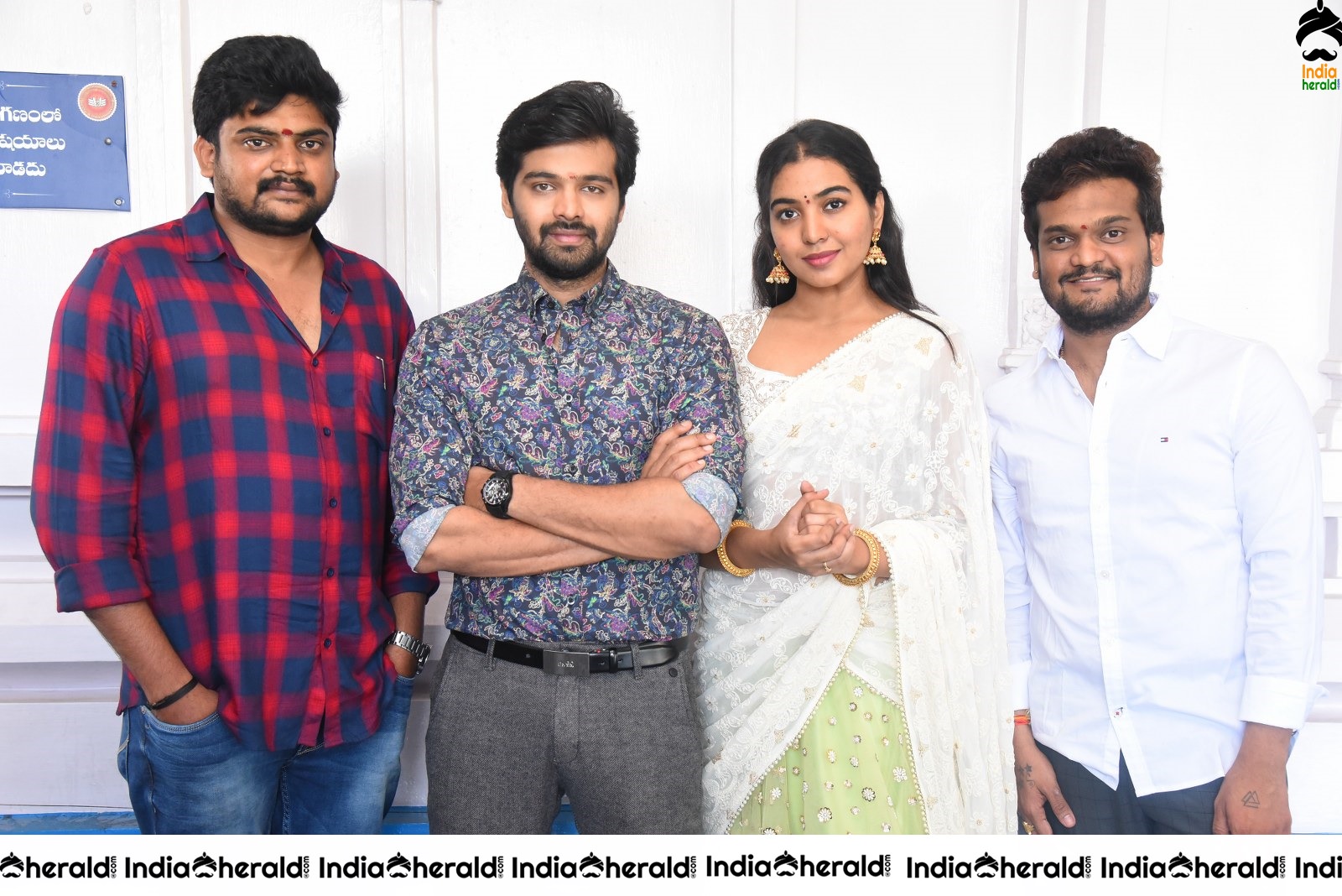 Vidhi Vilasam Movie Opening Stills Set 5