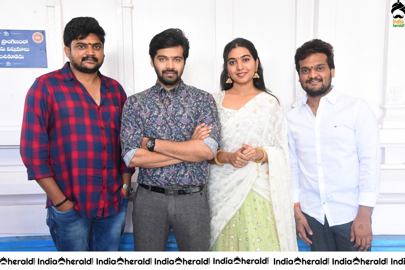 Vidhi Vilasam Movie Opening Stills Set 5
