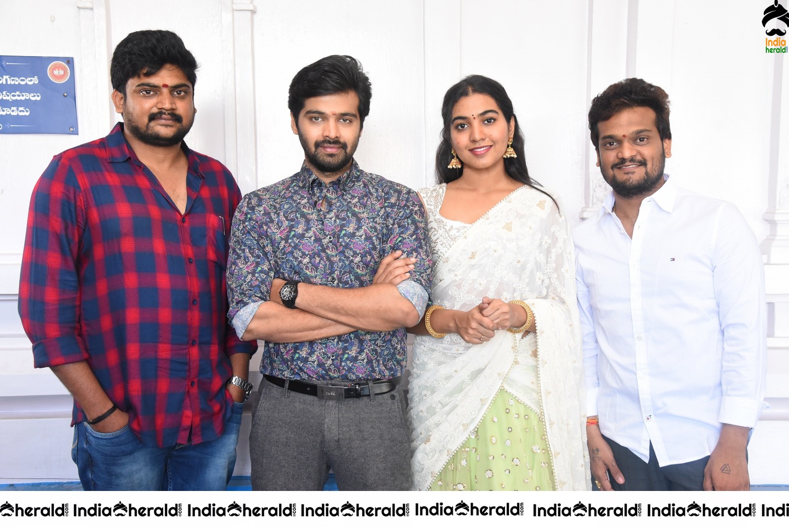 Vidhi Vilasam Movie Opening Stills Set 5