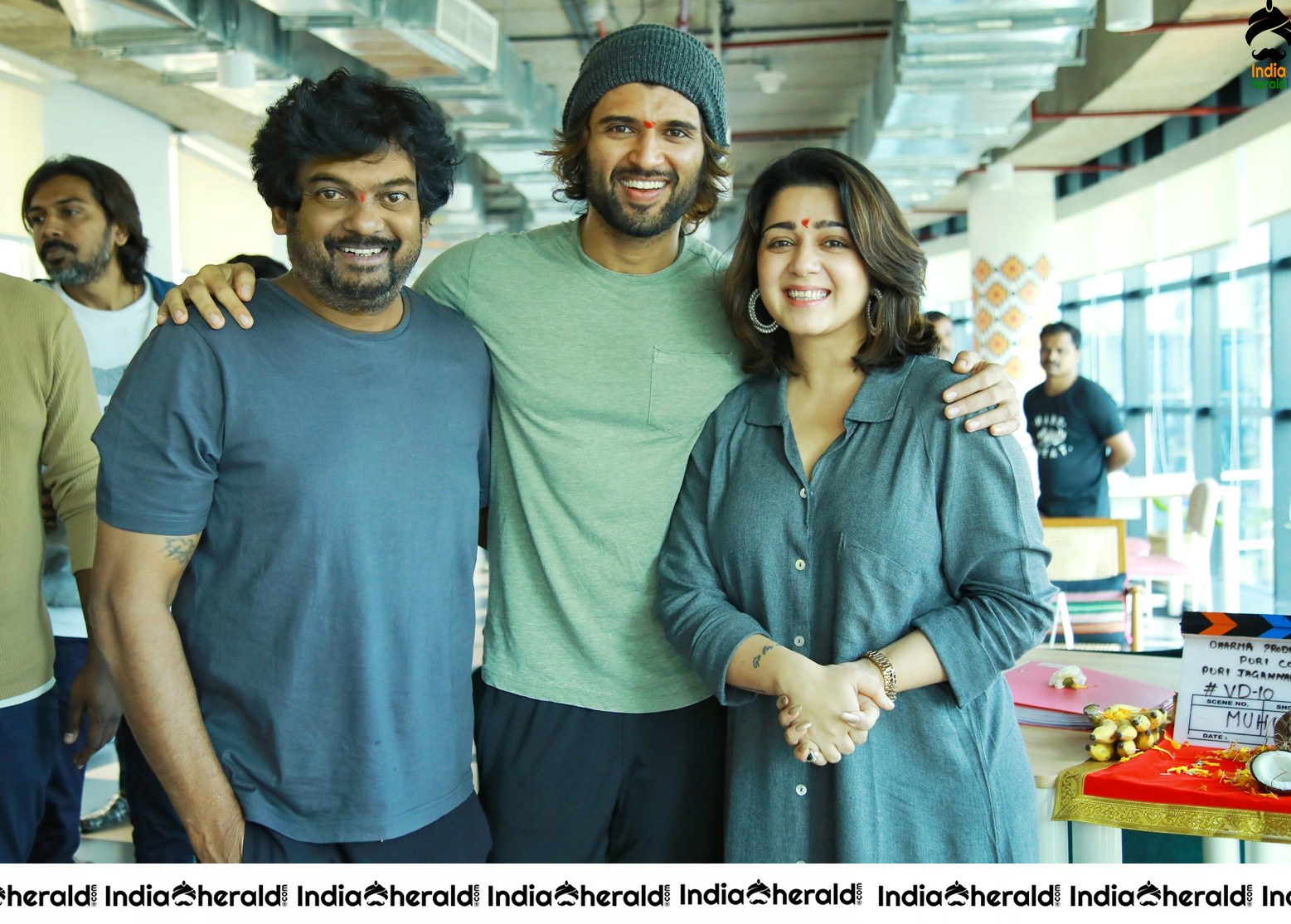 Vijay Deverakonda and Puri Jagannadh new movie launched with Pooja