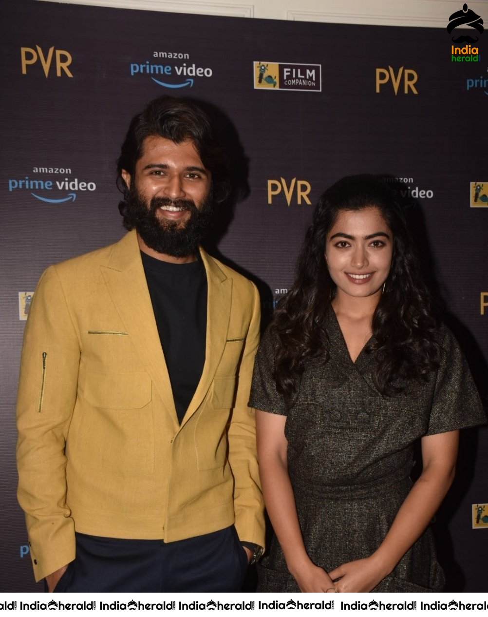 Vijay Deverakonda And Rashmika Mandanna At The Screening Of Dear Comrade in Mumbai Set 1