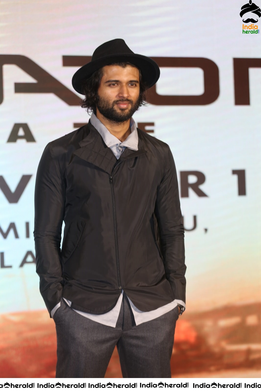 Vijay Deverakonda Looking Damn Smart at Terminator Dark Fate Telugu Trailer Launch Set 1