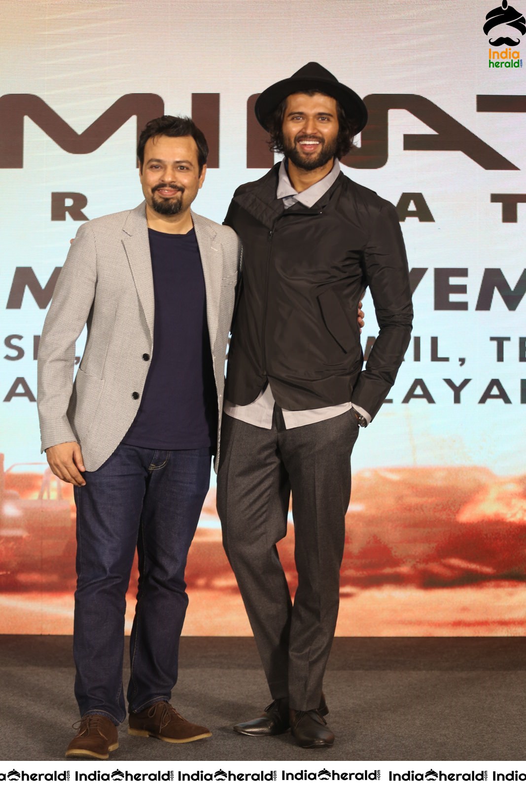 Vijay Deverakonda Looking Damn Smart at Terminator Dark Fate Telugu Trailer Launch Set 1