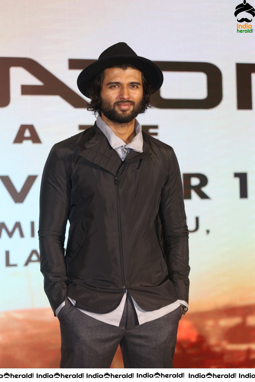 Vijay Deverakonda Looking Damn Smart at Terminator Dark Fate Telugu Trailer Launch Set 1