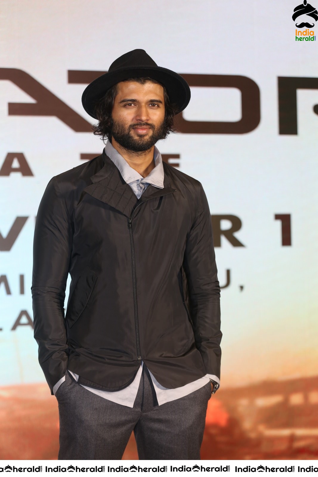 Vijay Deverakonda Looking Damn Smart at Terminator Dark Fate Telugu Trailer Launch Set 1