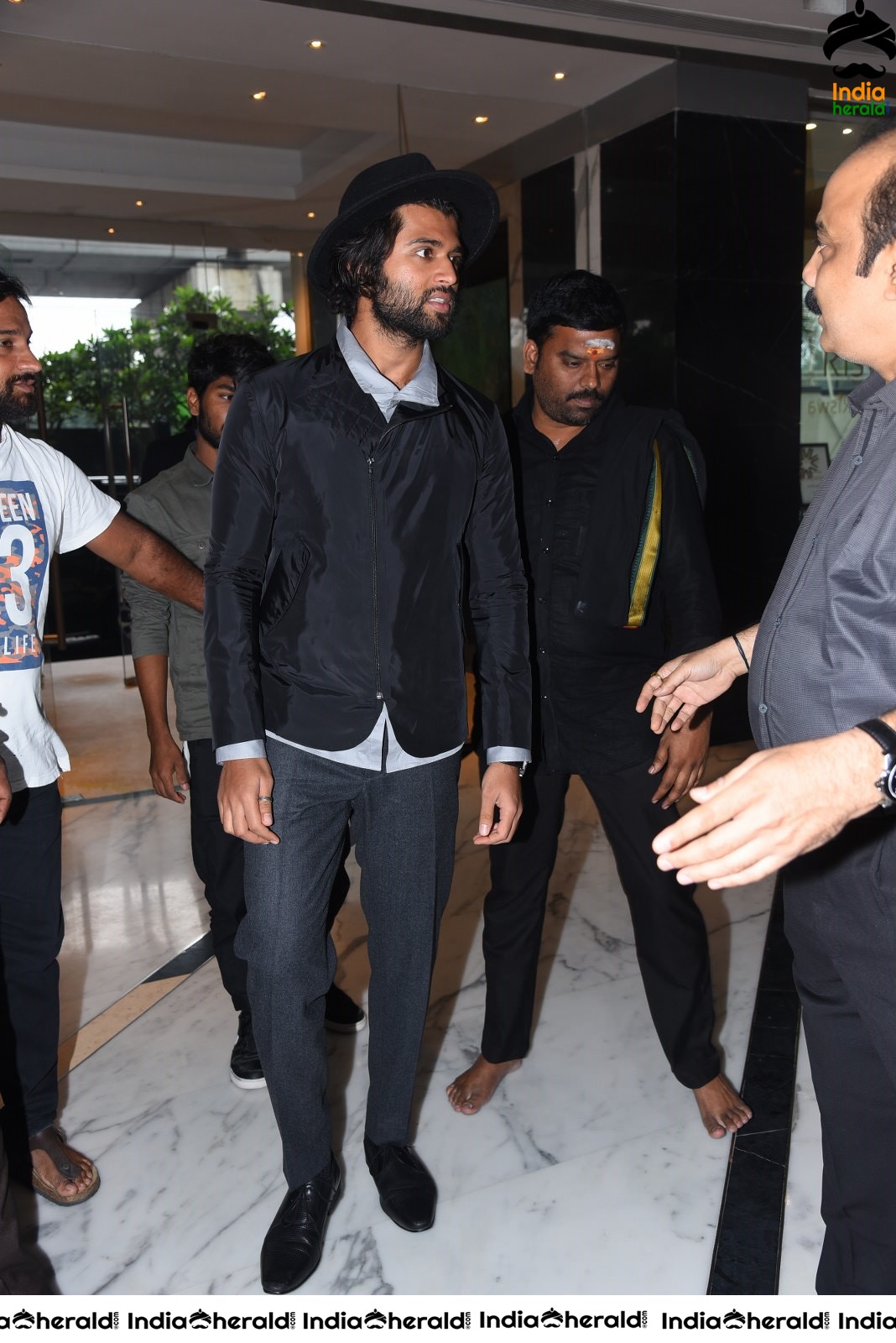 Vijay Deverakonda Looking Damn Smart at Terminator Dark Fate Telugu Trailer Launch Set 3