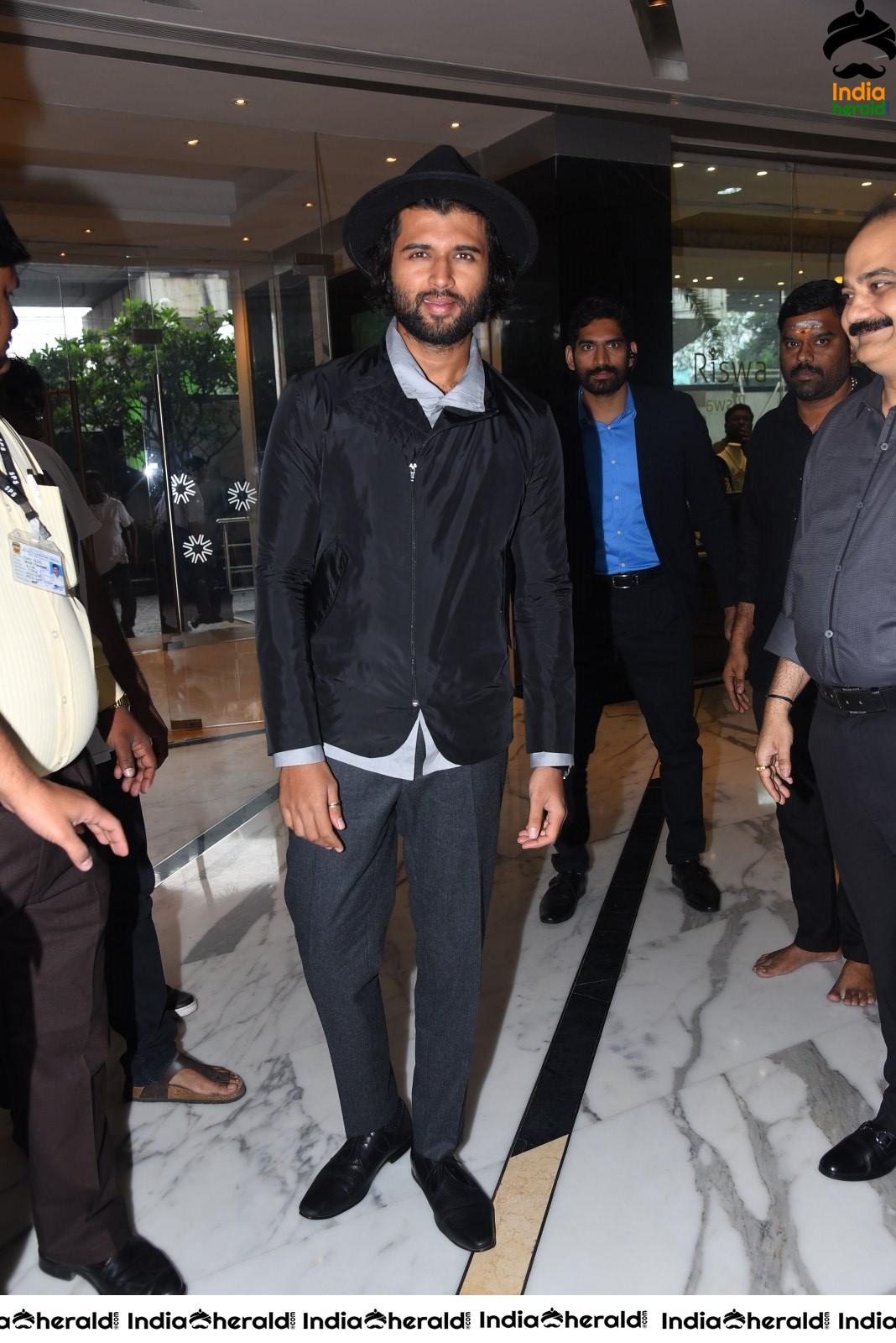 Vijay Deverakonda Looking Damn Smart at Terminator Dark Fate Telugu Trailer Launch Set 3