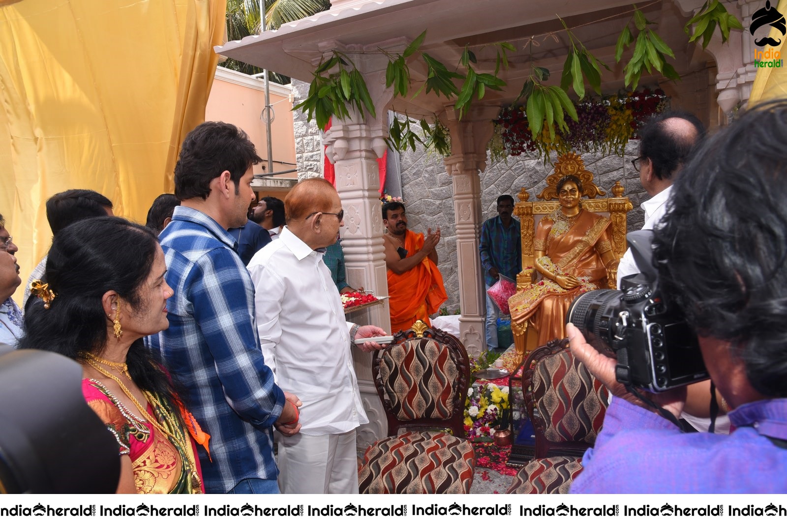 Vijaya Nirmala Statue Inauguration Stills Set 3