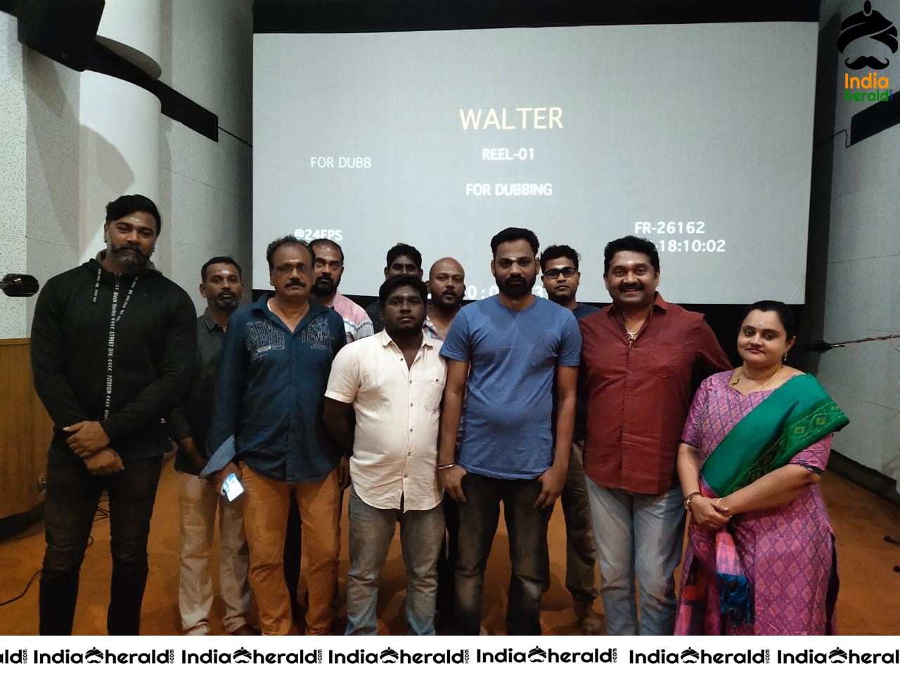 Walter Tamil Movie Dubbing Begins