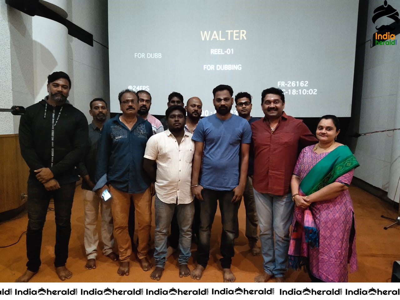 Walter Tamil Movie Dubbing Begins