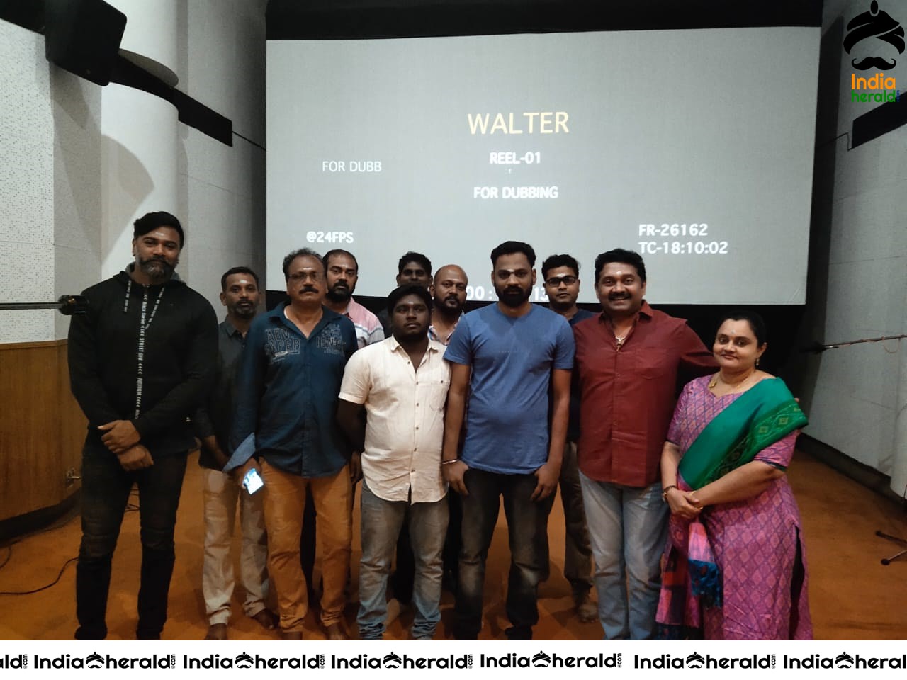 Walter Tamil Movie Dubbing Begins