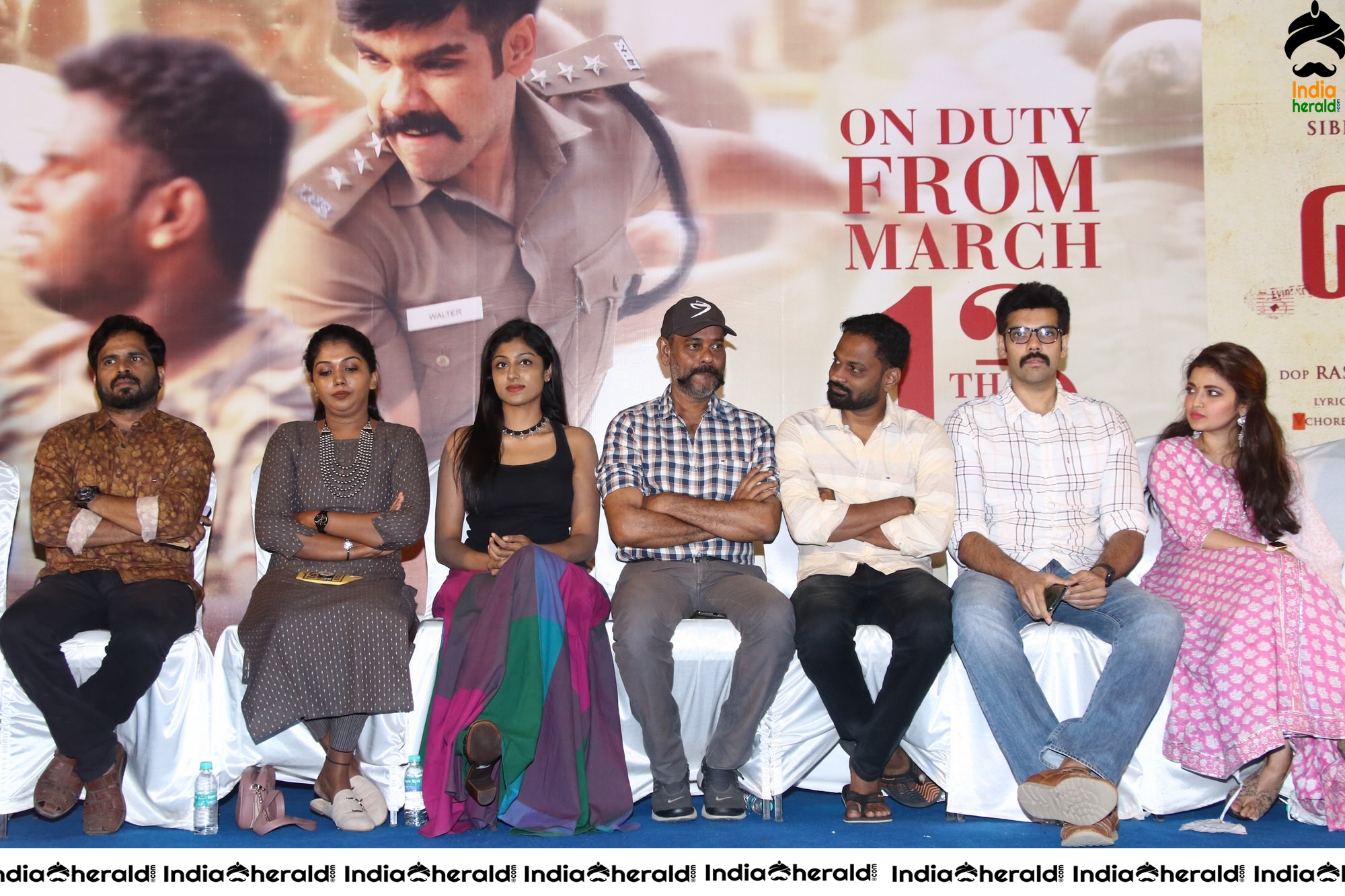 Walter Tamil Movie Press Meet Photos at Chennai set 2