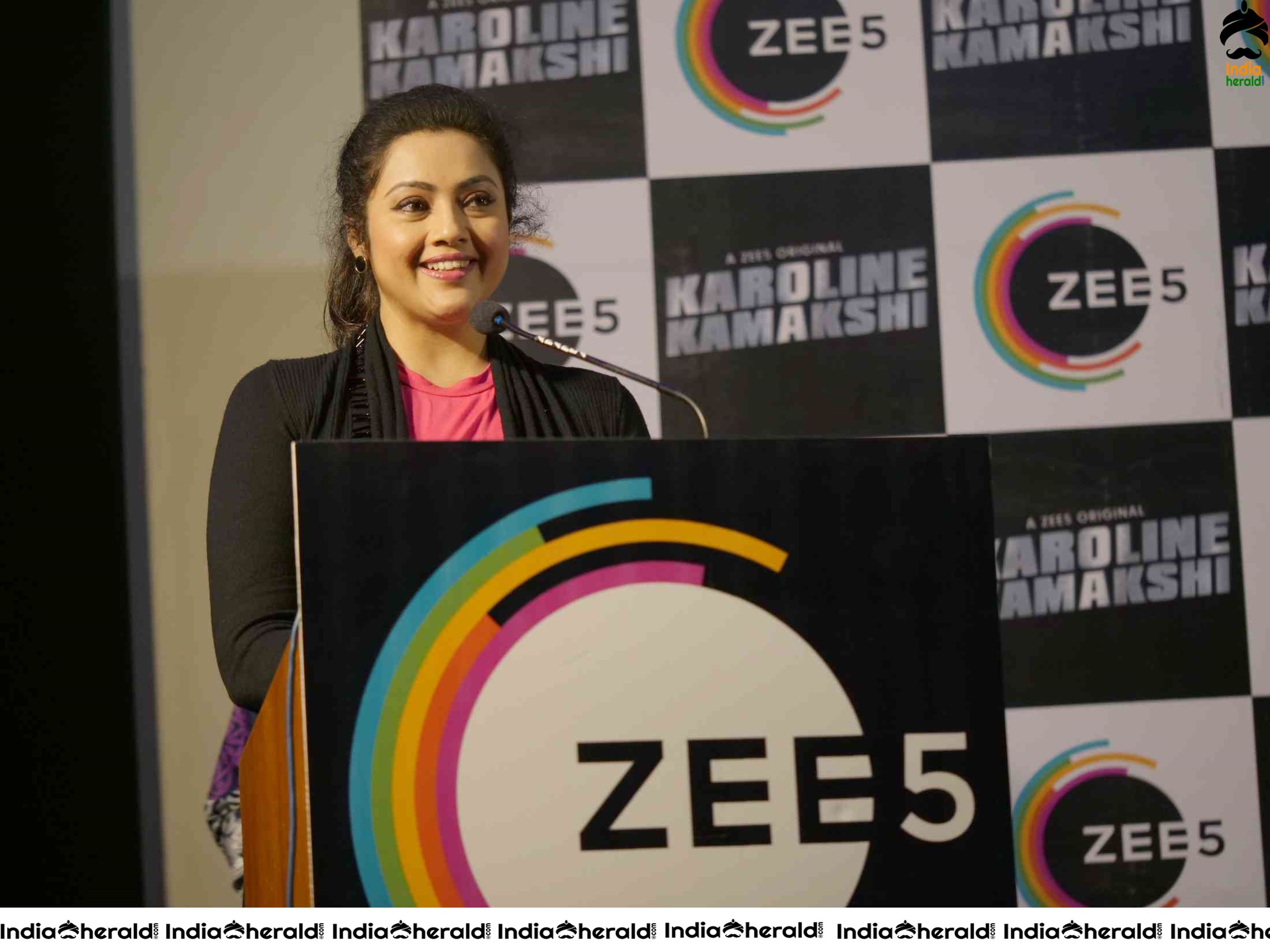 Zee5 Premieres Original Series Karoline Kamakshi Press Meet Stills Set 2