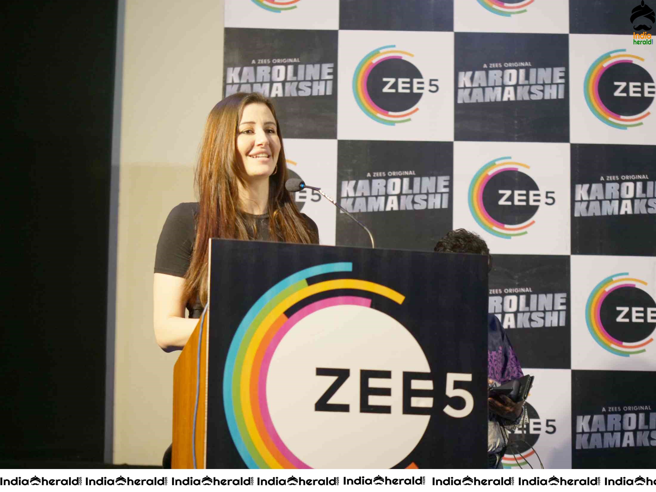 Zee5 Premieres Original Series Karoline Kamakshi Press Meet Stills Set 2