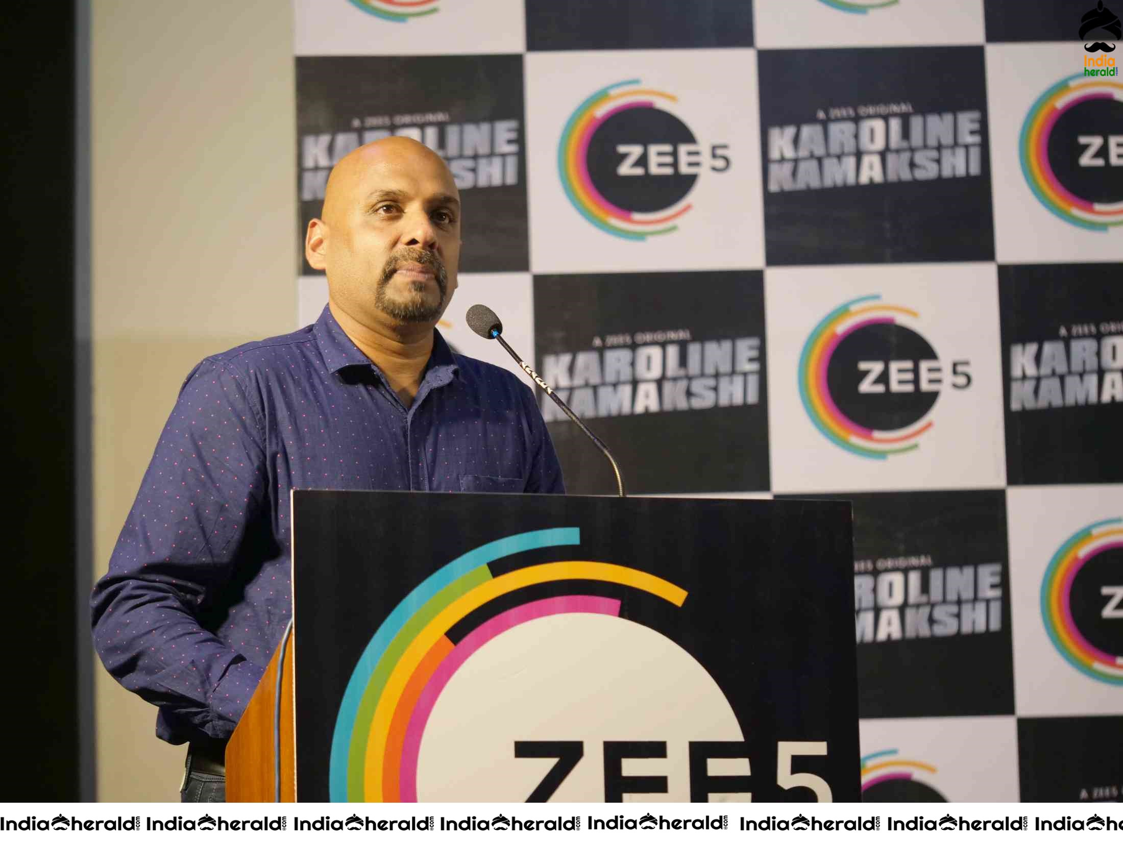 Zee5 Premieres Original Series Karoline Kamakshi Press Meet Stills Set 2