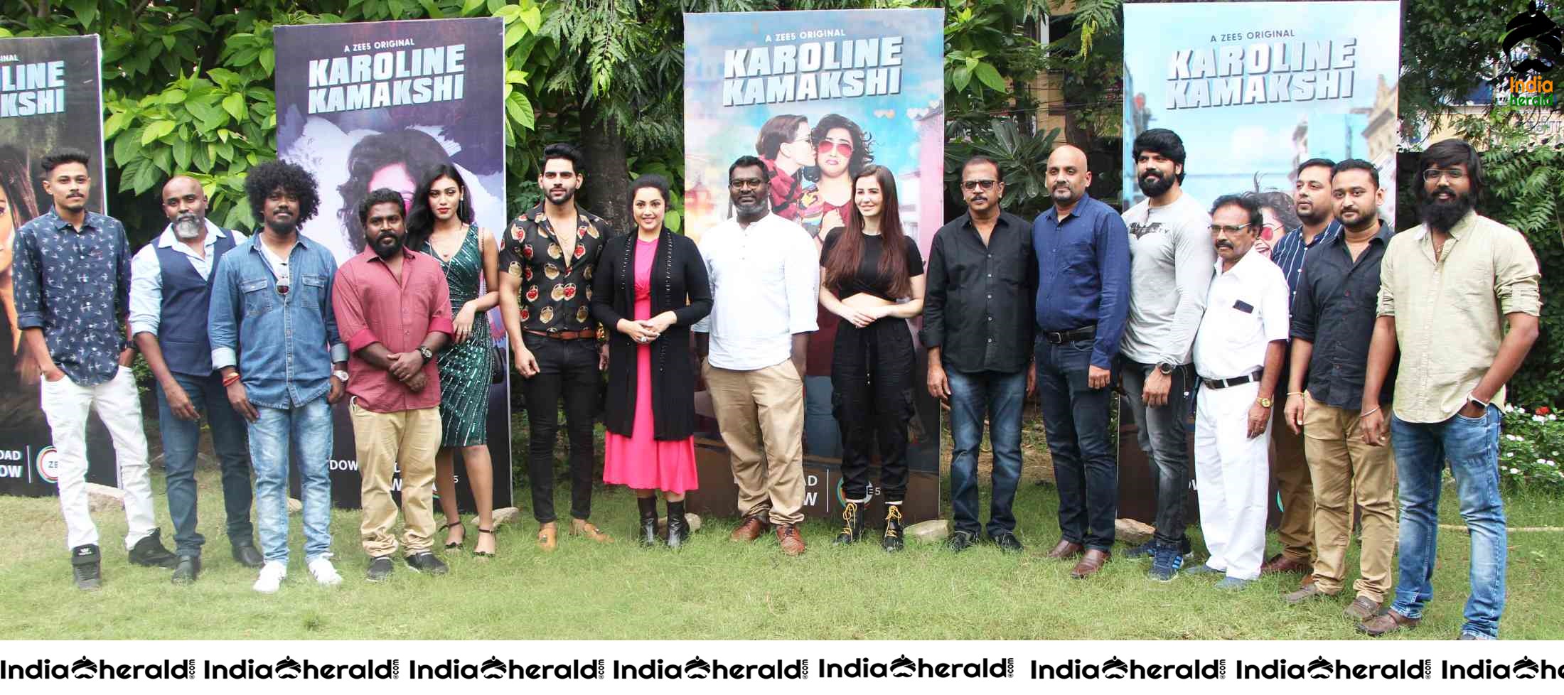 Zee5 Premieres Original Series Karoline Kamakshi Press Meet Stills Set 2