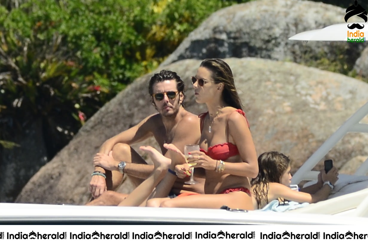Alessandra Ambrosio Caught in Bikini at Florianopolis Set 2