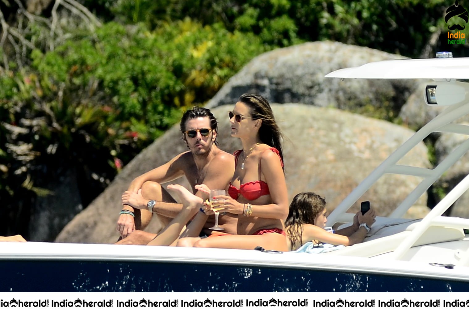Alessandra Ambrosio Caught in Bikini at Florianopolis Set 2