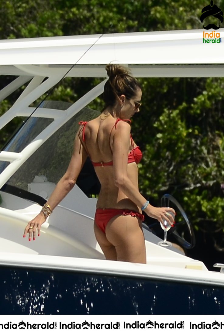 Alessandra Ambrosio Caught in Bikini at Florianopolis Set 2