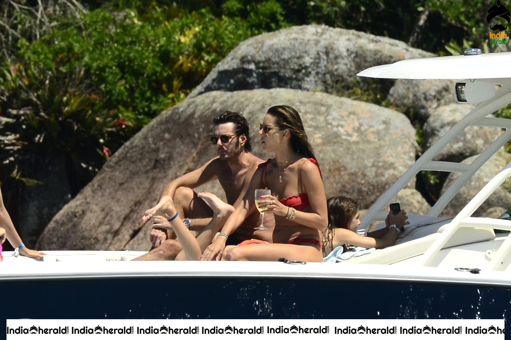Alessandra Ambrosio Caught in Bikini at Florianopolis Set 2
