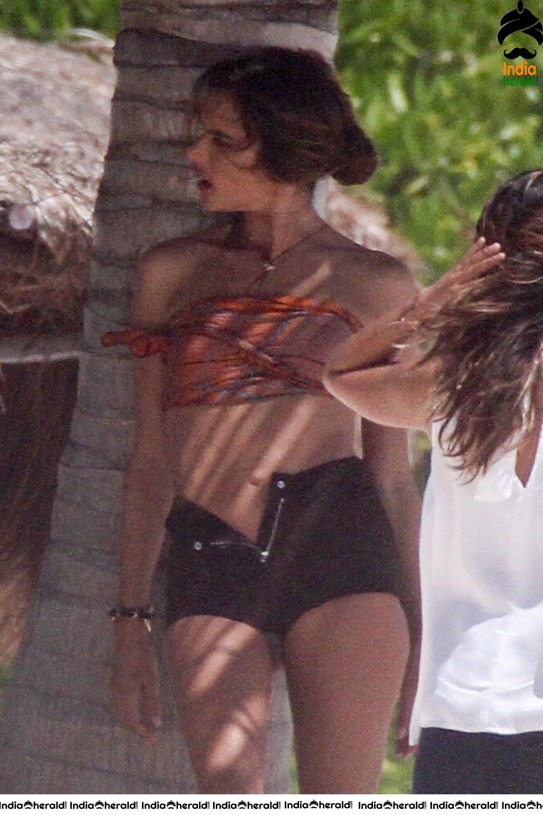 Alessandra Ambrosio hits the beach for a bikini photoshoot in Tulum Set 1