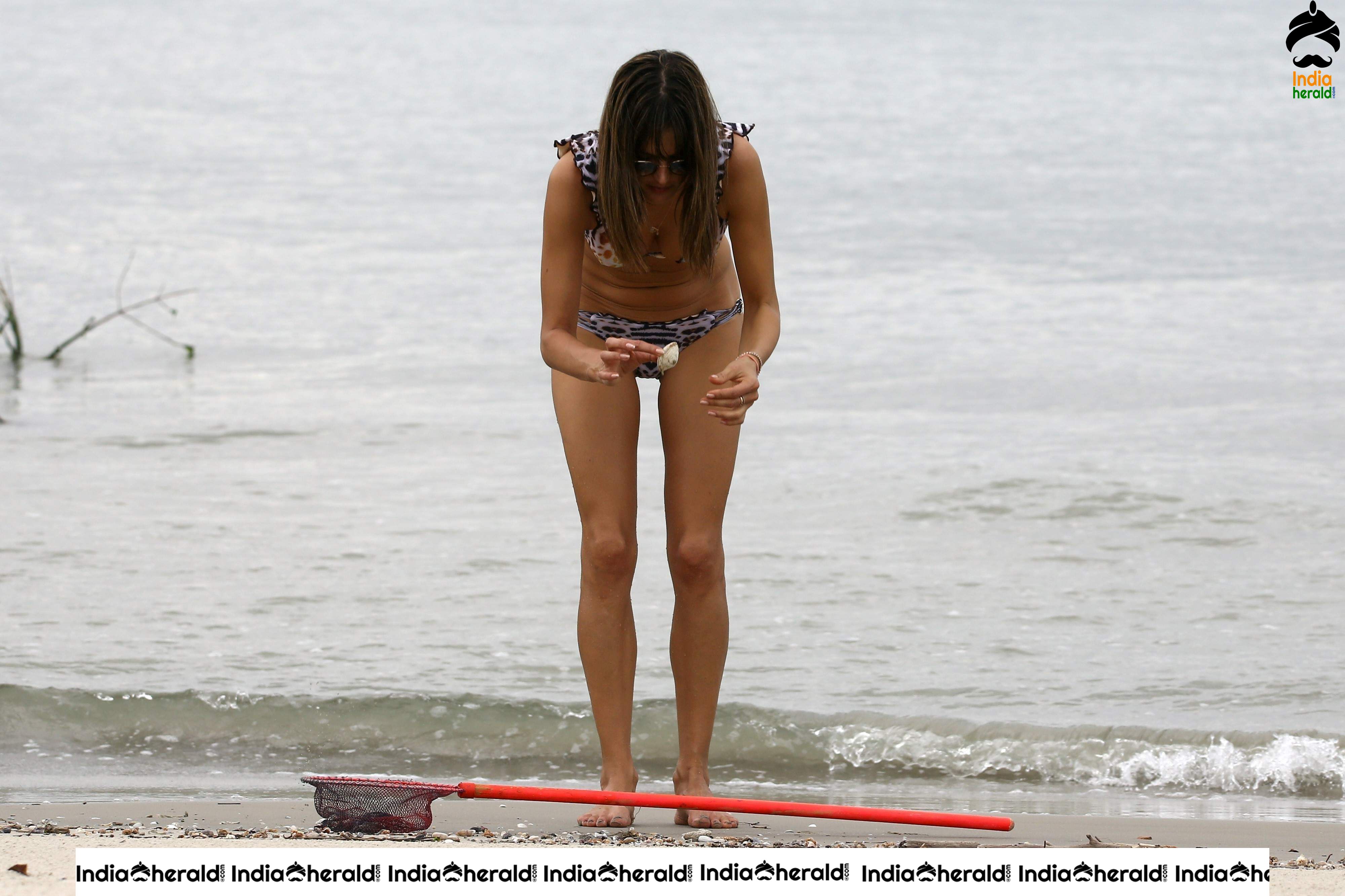 Alessandra Ambrosio in Bikini on the beach in Brazil Set 2