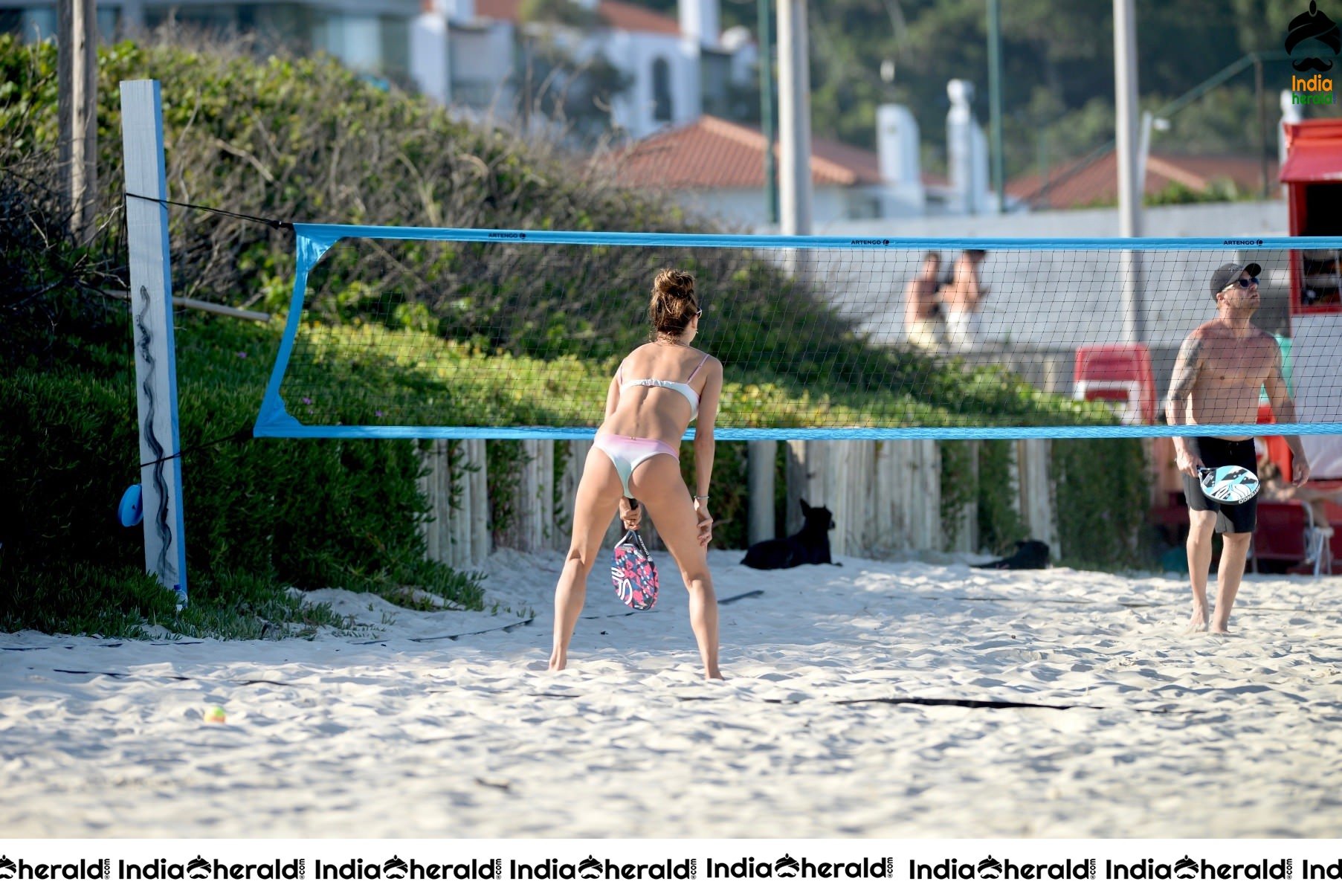 Alessandra Ambrosio in Bikini on the beach in Florianopolis Set 1