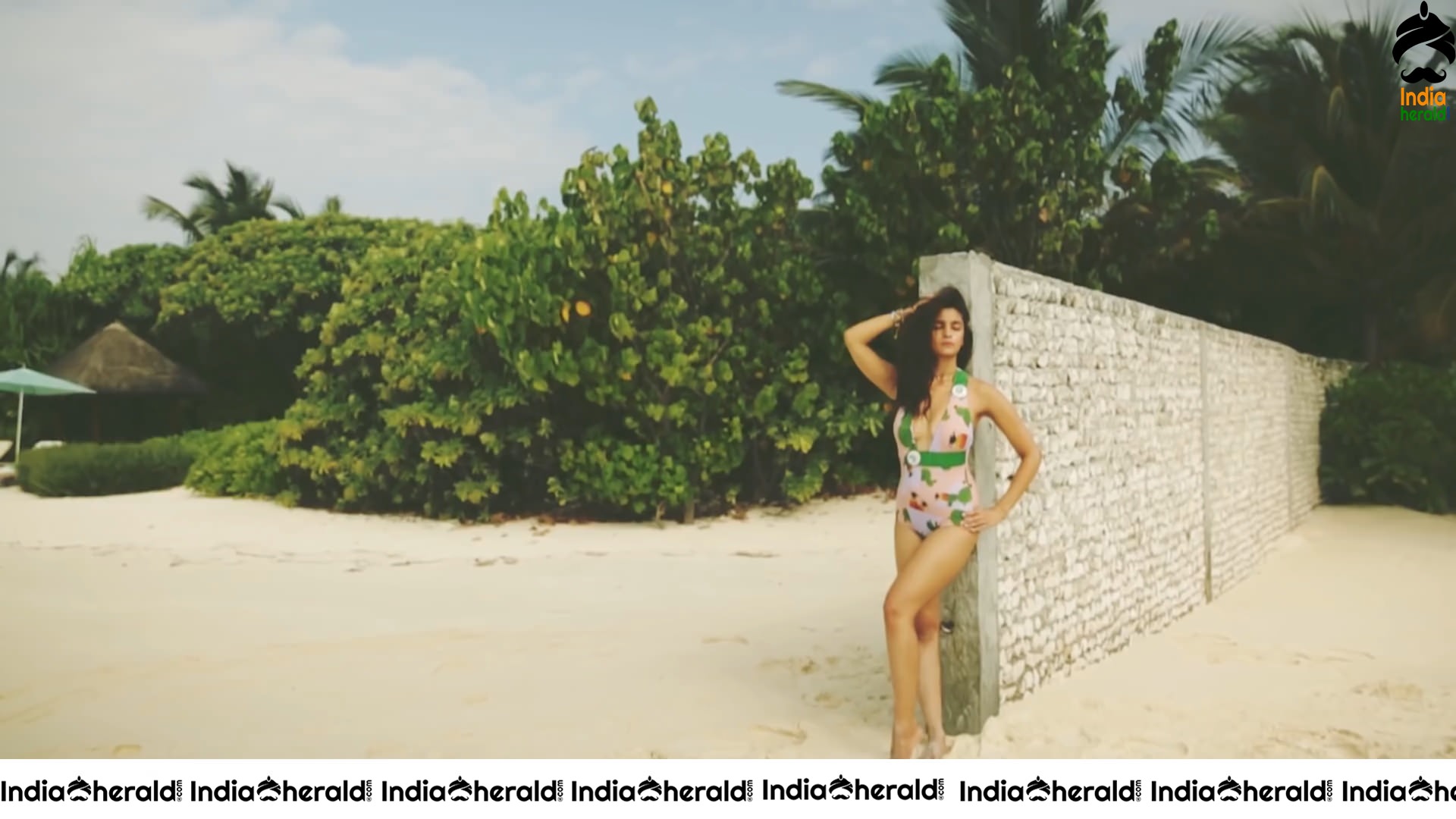 Alia Bhatt Sizzling In Bikini By Beach Side Set 2