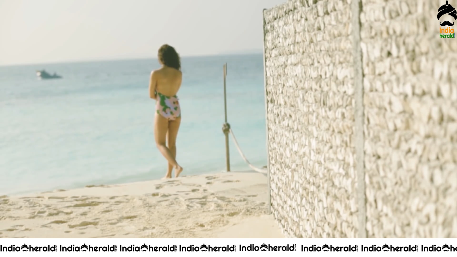 Alia Bhatt Sizzling In Bikini By Beach Side Set 3