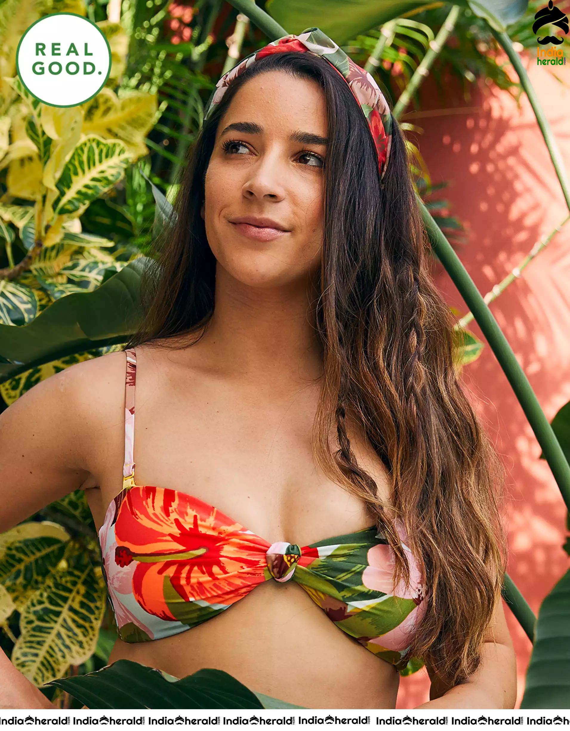 Aly Raisman Modeling Bikinis For Aeries Real Good Swimsuit Collection