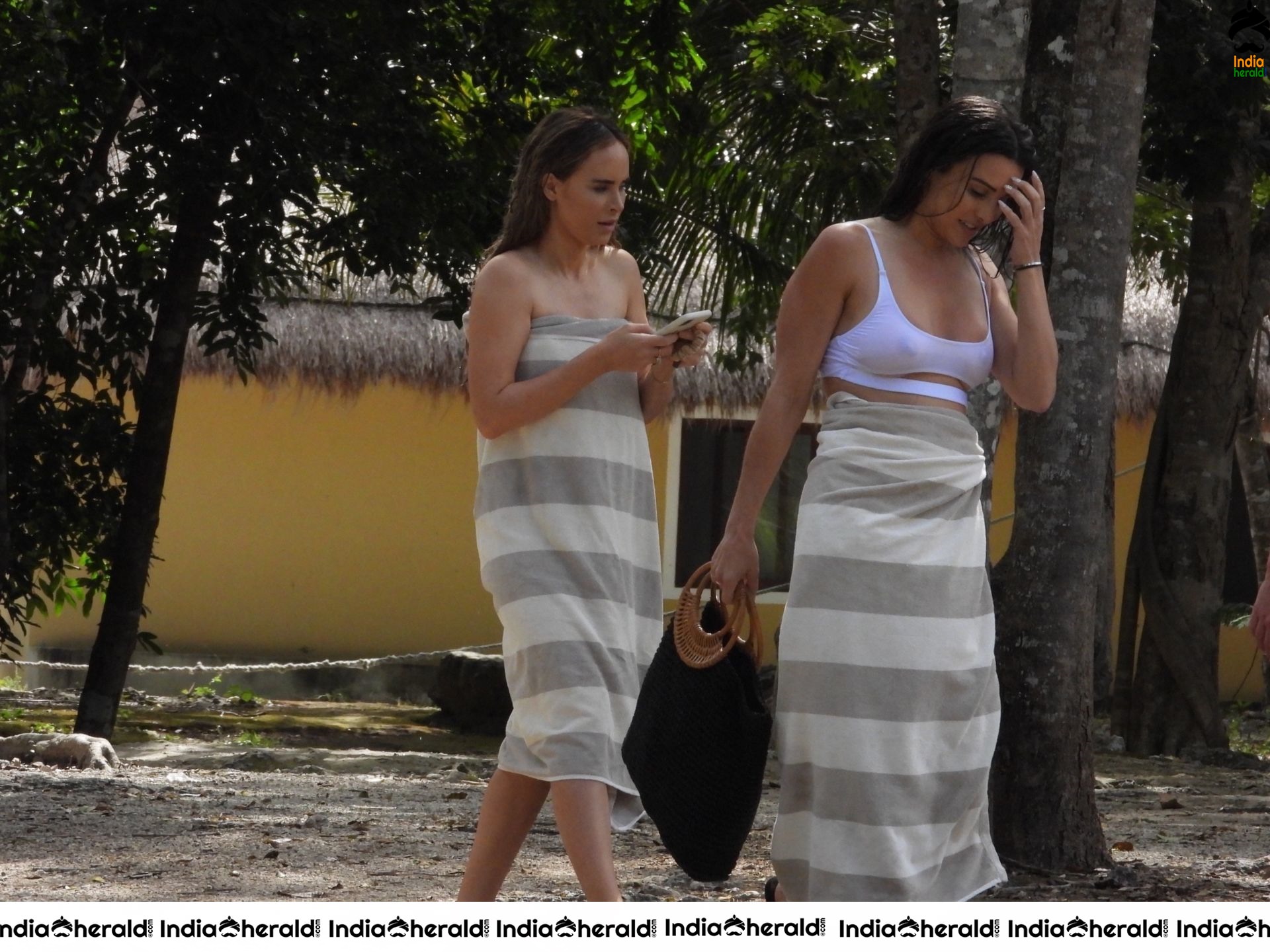 Andi Dorfman and Amanda Stanton in Bikinis in Tulum Set 2