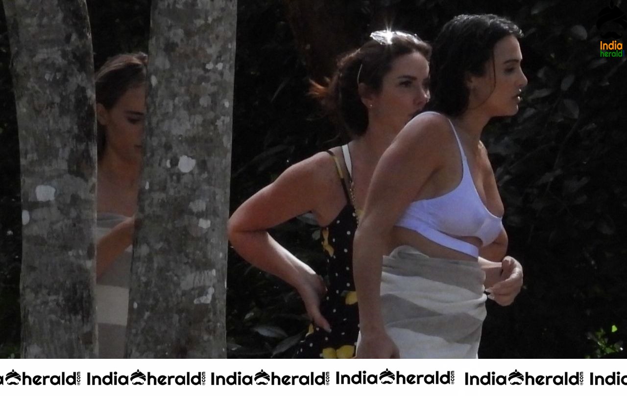 Andi Dorfman and Amanda Stanton in Bikinis in Tulum Set 2