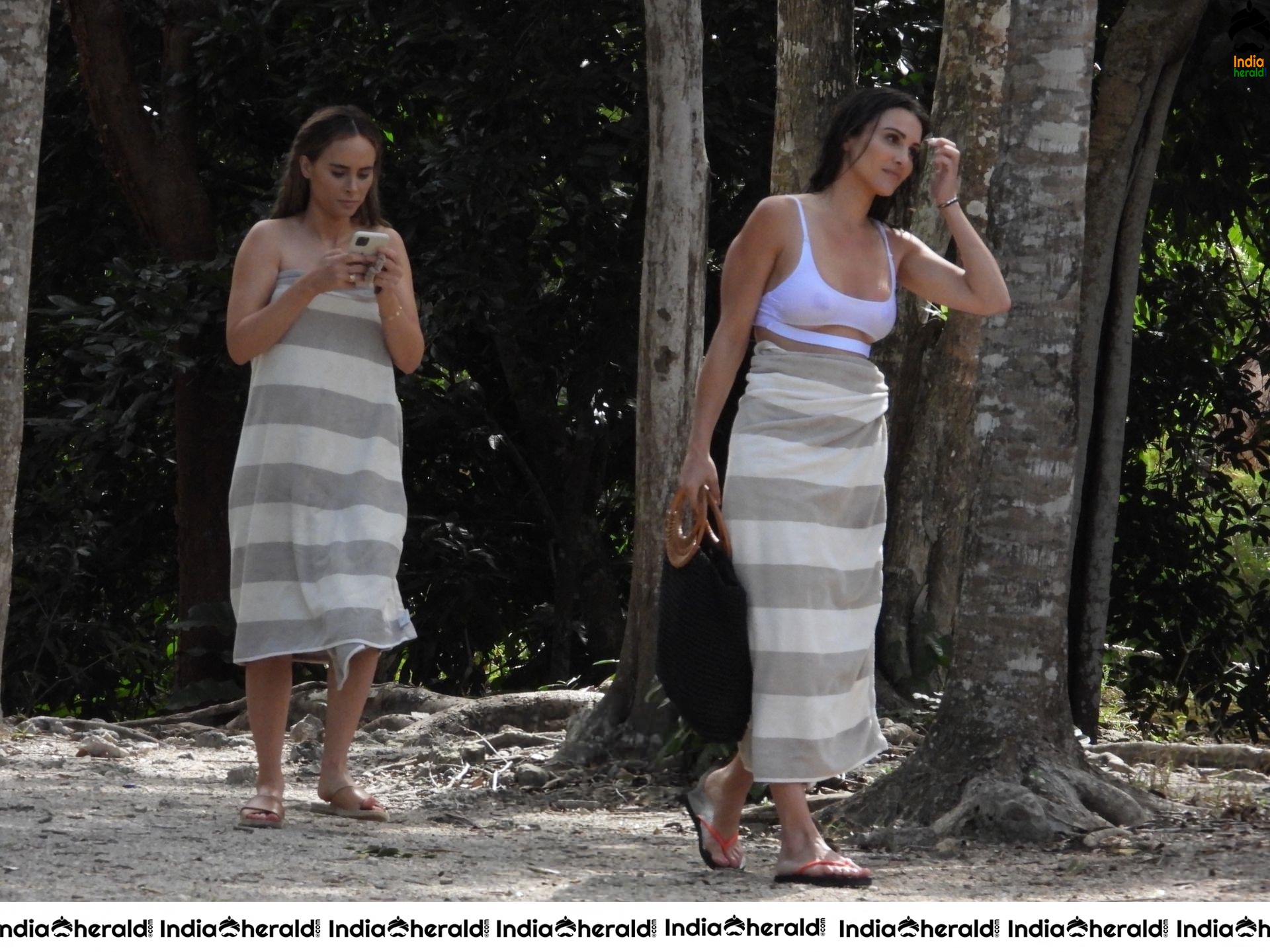 Andi Dorfman and Amanda Stanton in Bikinis in Tulum Set 2