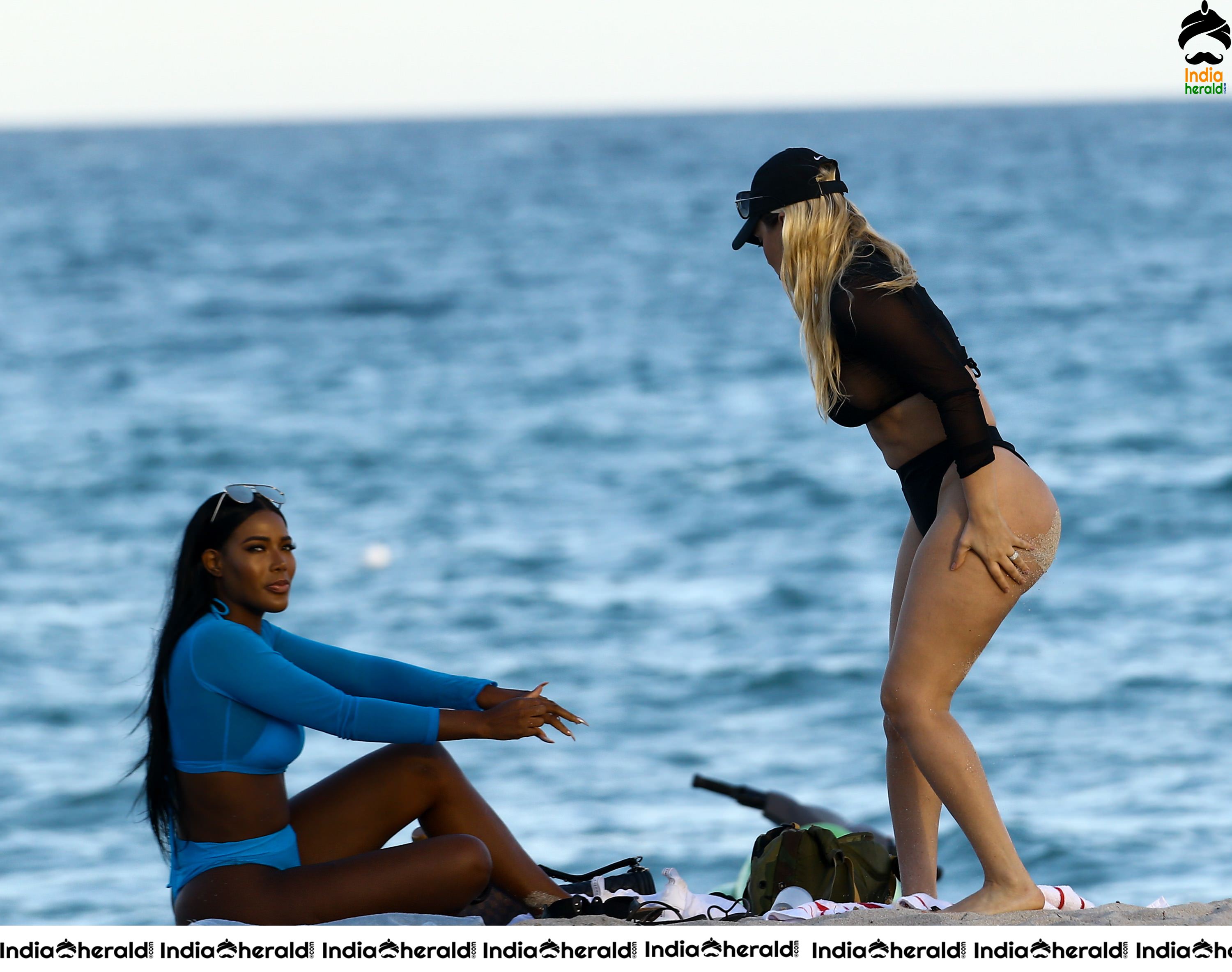 Andrea Gaviria Shows Off Her Bikini Body on The Beach in Miami Set 2