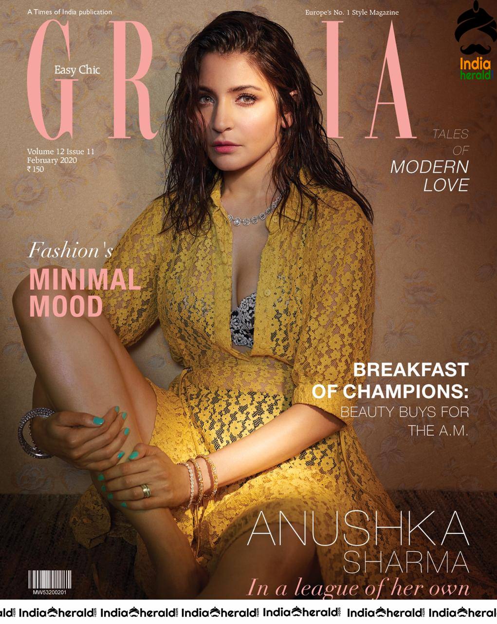Anushka Sharma for Grazia magazine