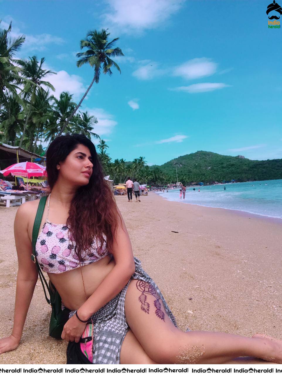 Ashima Narwal Hot Bikini Photos during her Goa Vacay