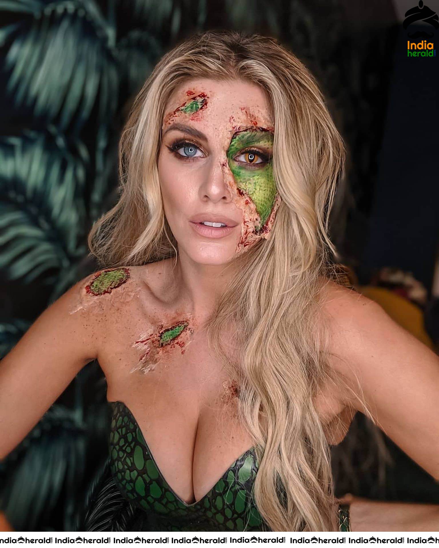 Ashley James at annual Halloween Party in London