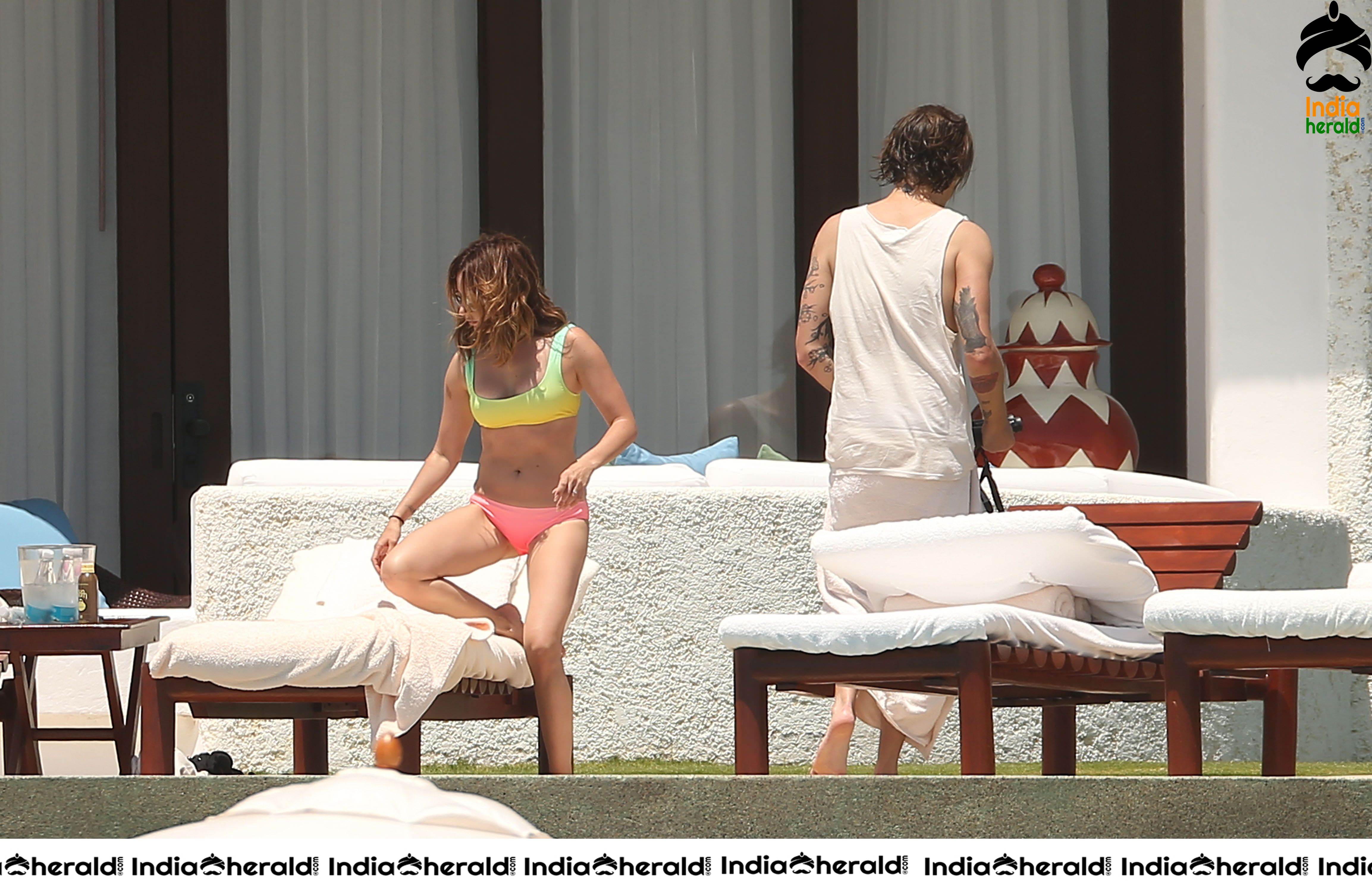 Ashley Tisdale Wearing a Bikini in Cabo San Lucas Set 1