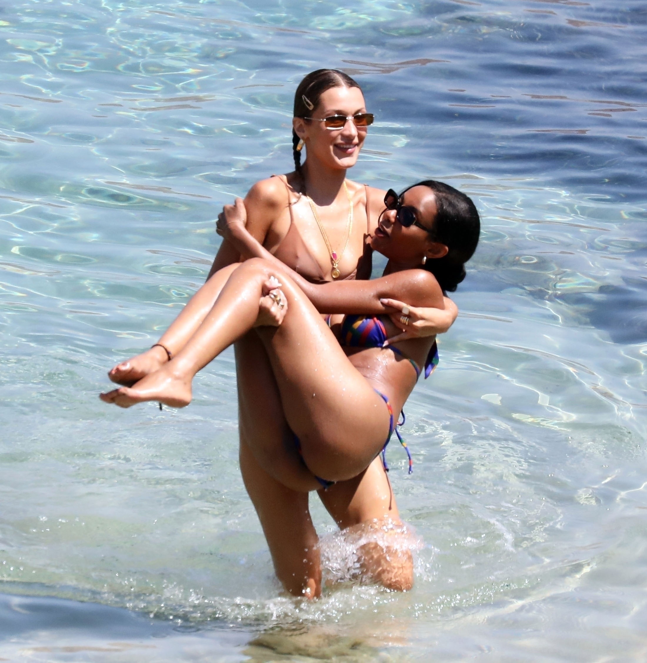 Bella Hadid Bikini Candids In Mykonos