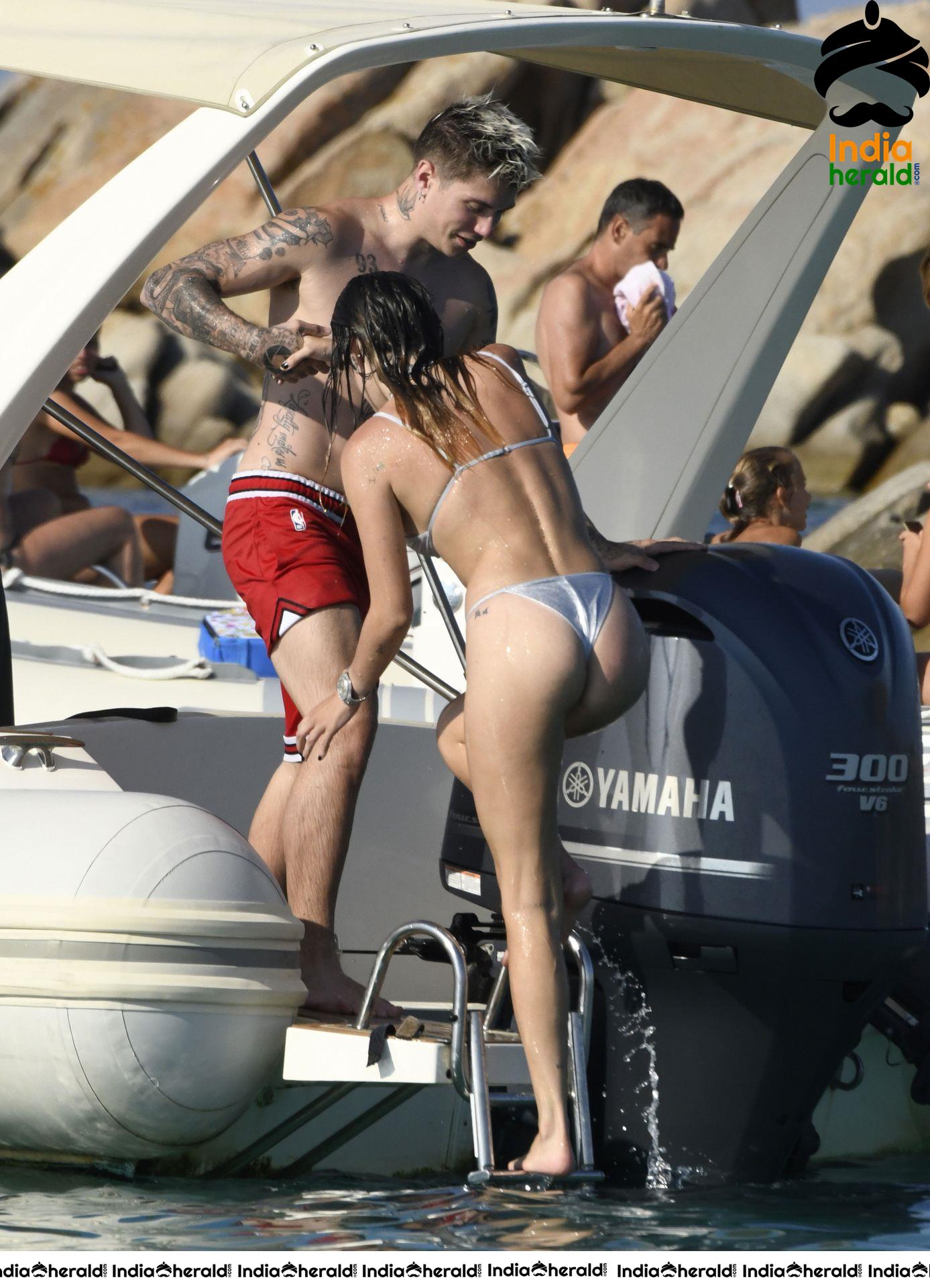 Bella Thorne Gets Wet And Hot In Bikini At Sardinia Set 2
