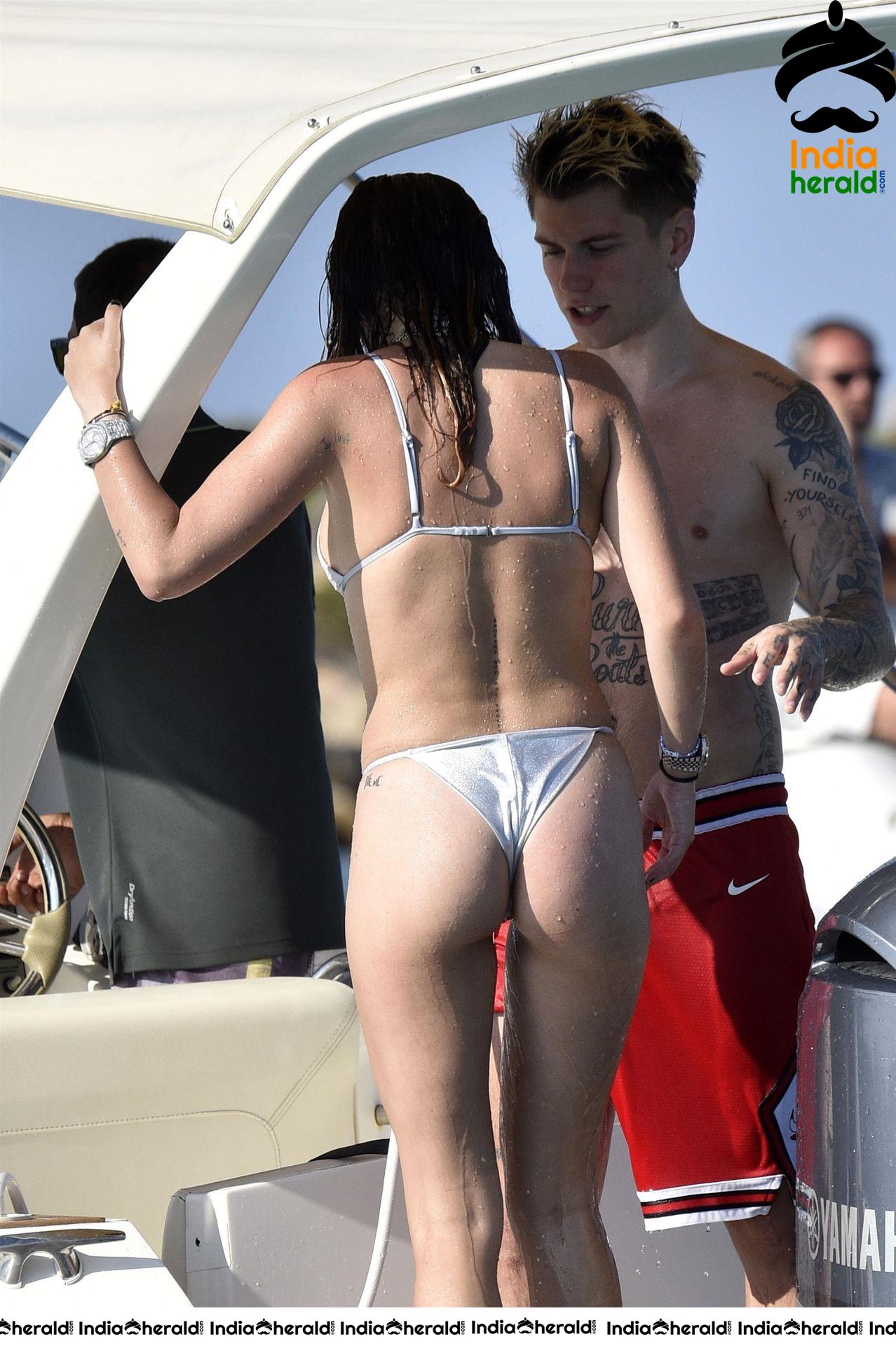 Bella Thorne Gets Wet And Hot In Bikini At Sardinia Set 3