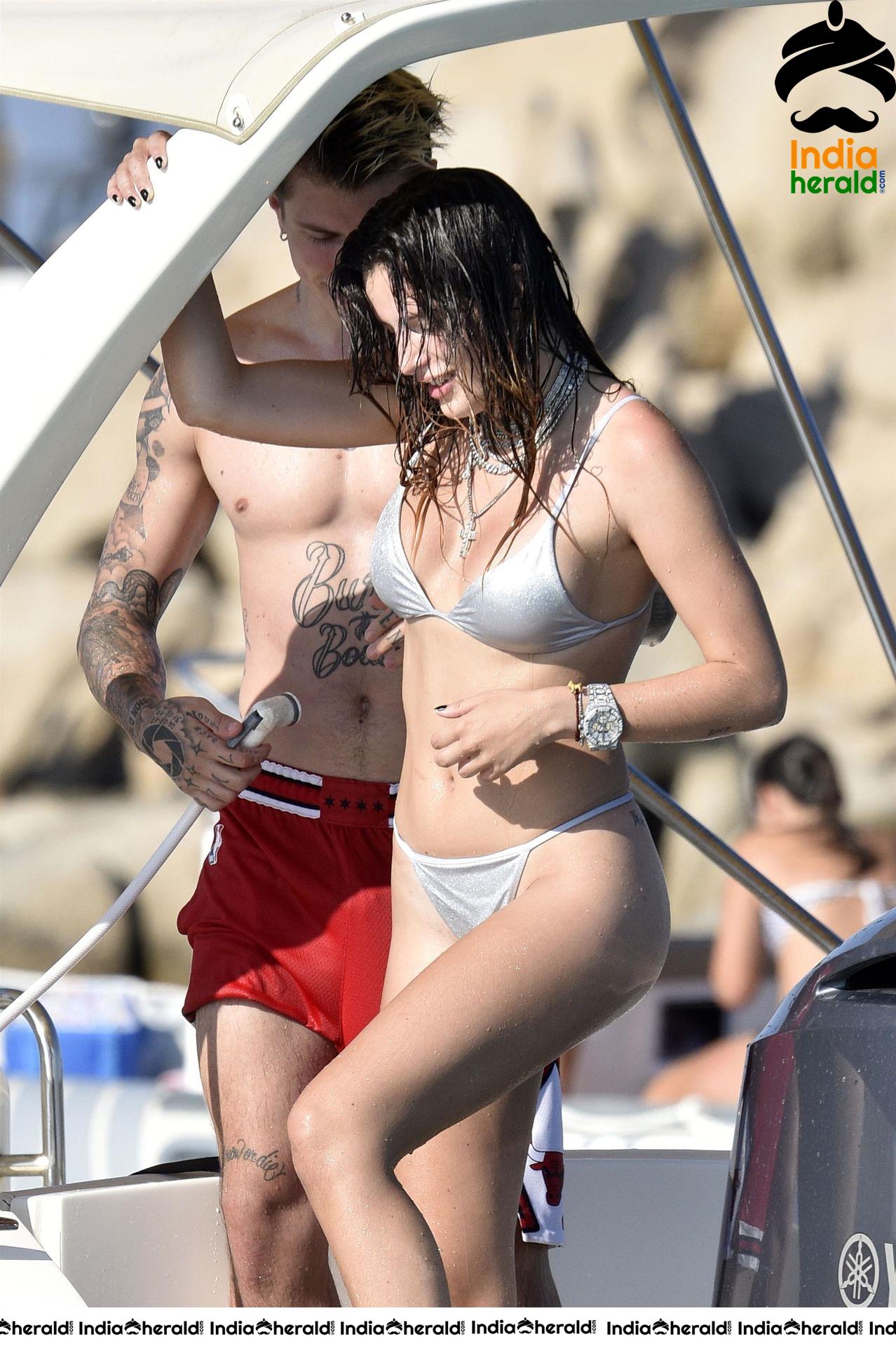 Bella Thorne Gets Wet And Hot In Bikini At Sardinia Set 4