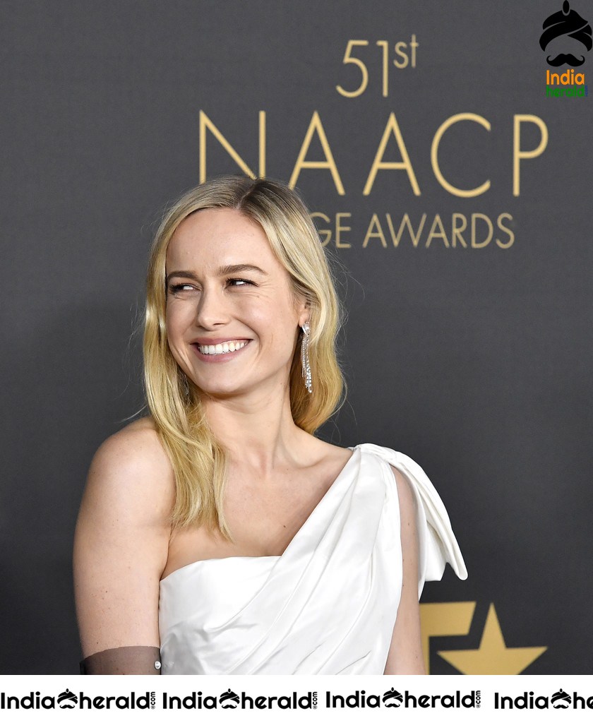 Brie Larson at 51st NAACP Image Awards in Pasadena