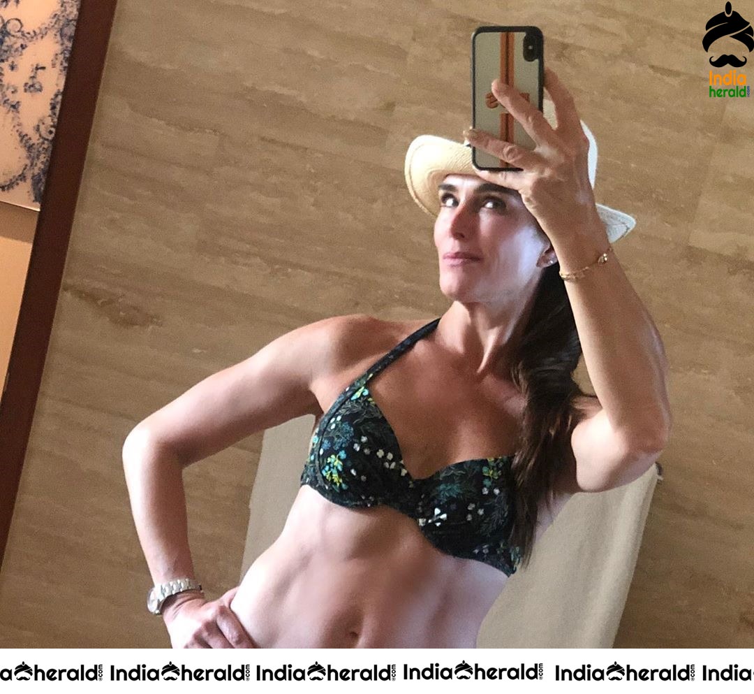 Brooke Shields in a Bikini