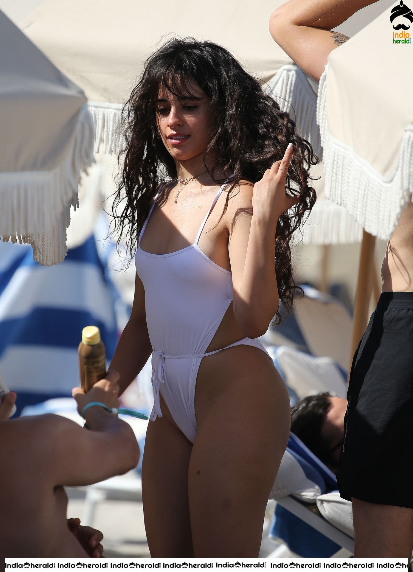 Camila Cabello and Shawn Mendes at a Beach in Miami Set 2