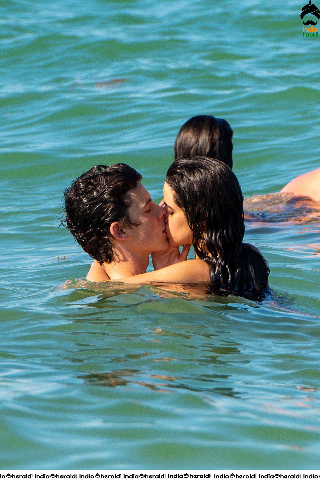 Camila Cabello and Shawn Mendes at a Beach in Miami Set 2